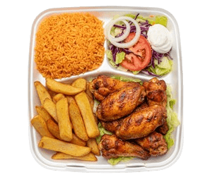 Ailes de poulet mariné grillé