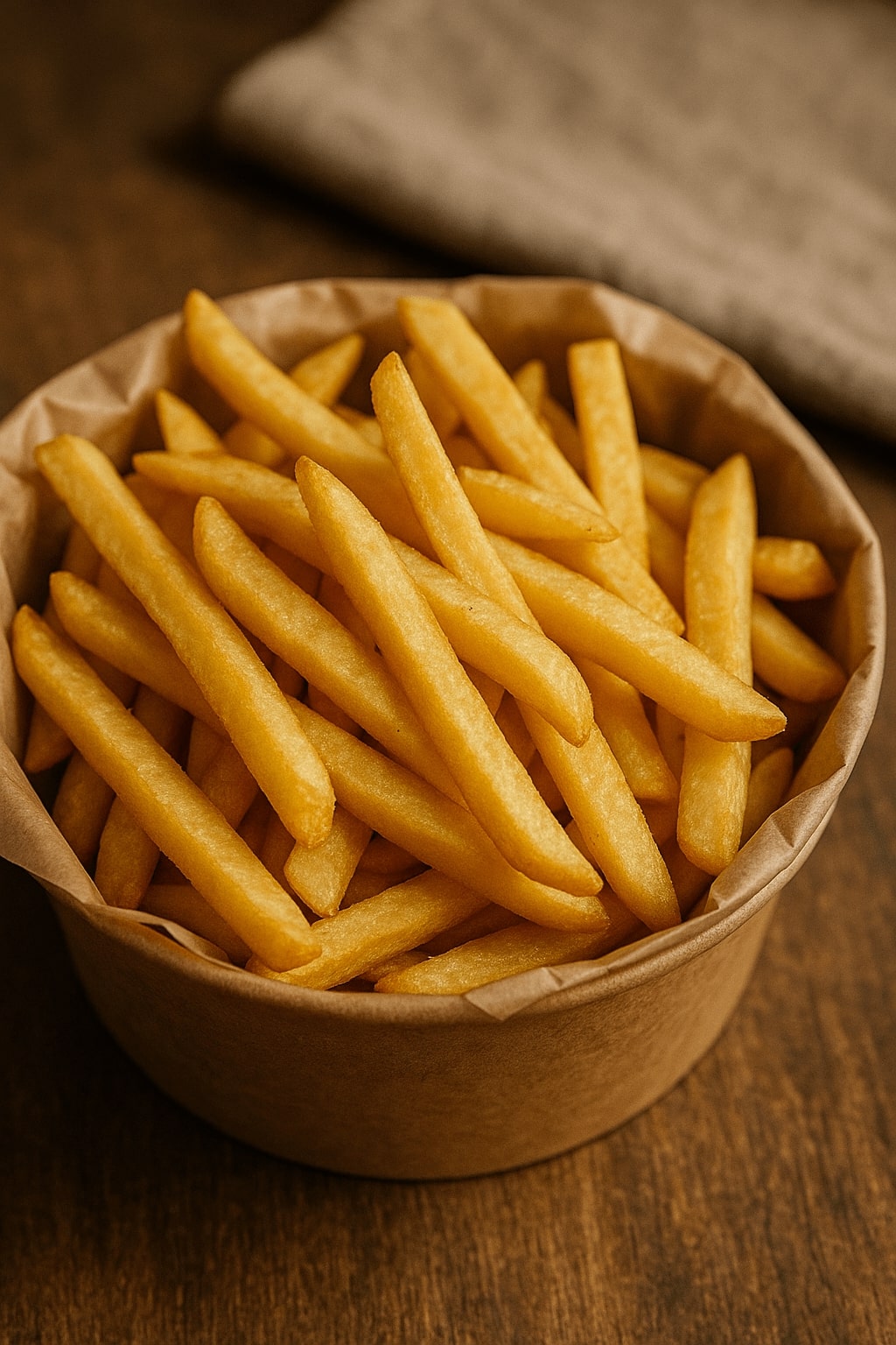 Barquette de frites maison