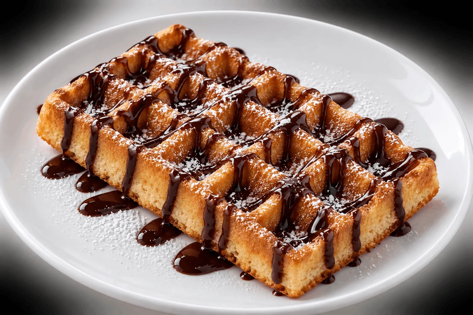 Gaufre au chocolat